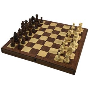 Chess Set 15" - Classic Folding Book Style - Image 3