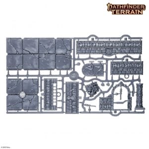 Pathfinder Terrain: Abomination Vaults Half-Height Walls - Image 3