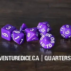 7-Piece RPG Dice Set: Weapons - - Image 3