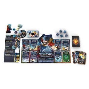Marvel Dice Throne: 4 Hero Box - Scarlet Witch, Thor, Loki and Spiderman - Image 3