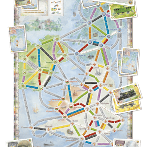 Ticket to Ride: Map Collection 5 - United Kingdom & Pennsylvania - Image 3