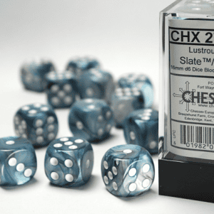 12d6 Dice Block (16mm): Lustrous (Assorted Colours) - Image 4