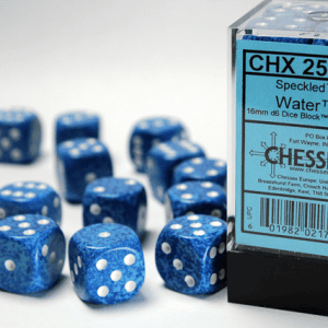 12d6 Dice Block (16mm): Speckled Elemental (Assorted Colours) - Image 4