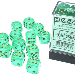 12d6 Dice Block (16mm): Borealis Luminary (Assorted Colours) - Image 4