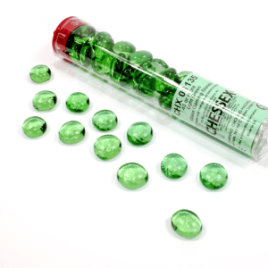 Tube of Glass Counters Translucent Colour - Image 4