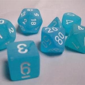 7-Piece RPG Dice Set: Frosted - - Image 4