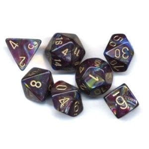 7-Piece RPG Dice Set: Lustrous - - Image 4