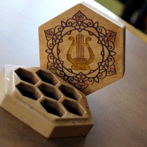 Wooden Dice Vault - Hex - Image 4