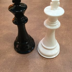 Chess Pieces - Staunton Heavy Weight Plastic (4.3" King) - Image 4