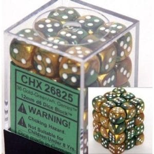 36d6 Dice Block (12mm): Gemini (Assorted Colours) - Image 4