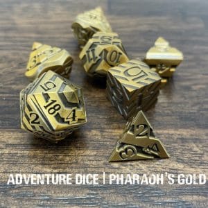 7-Piece RPG Premium Metal Dice Set: - Image 4