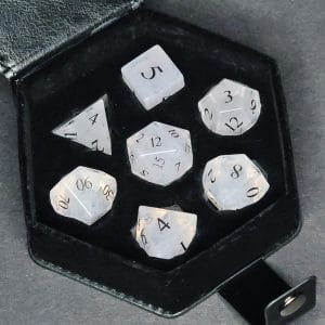7-Piece RPG Gemstone Dice Set: - Image 4
