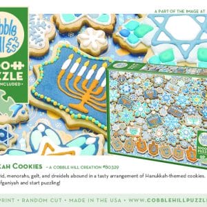1000 pcs - Hanukkah Cookies - Image 4
