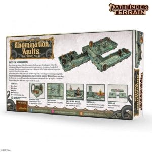 Pathfinder Terrain: Abomination Vaults Half-Height Walls - Image 4
