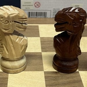 Chess Set 15" - Walnut - Image 4
