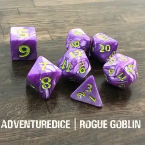 7-Piece RPG Dice Set: Large - Image 4