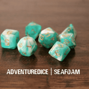 7-Piece RPG Dice Set: Water Themed - Image 4