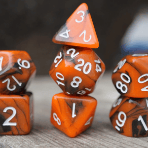 7-Piece RPG Dice Set: Ice Cream Dice - Image 4