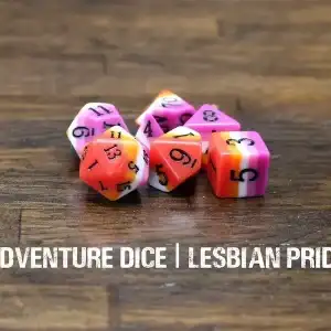 7-Piece RPG Dice Set: Pride - Image 4