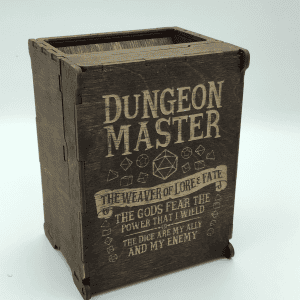 Wooden Dice Tower - Single Piece Folding - Image 4