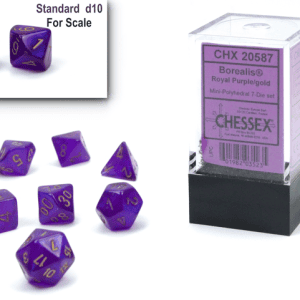 7-Piece Mini RPG Dice Set: Luminary - Image 4