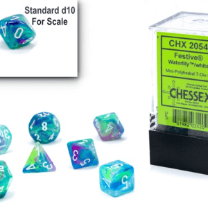 7-Piece Mini RPG Dice Set: Festive - Image 4