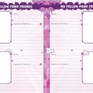 My Little Pony RPG Tails of Equestria Character Journal - Image 5