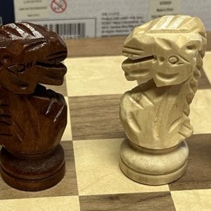 Chess Set 15" - Walnut - Image 5
