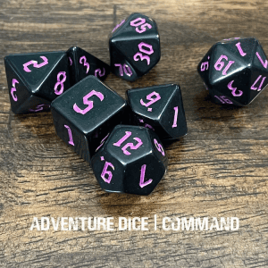 7-Piece RPG Dice Set: RPG Themed - Image 5