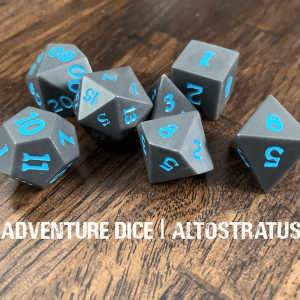 7-Piece RPG Dice Set: Sky Themed - Image 5