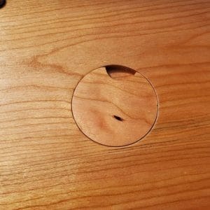 Wooden Cribbage Board: Middle Earth - Round - Image 5