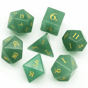 7-Piece RPG Dice Set: Gemstone - - Image 5