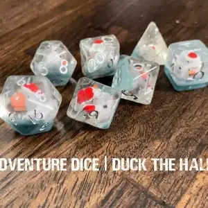 7-Piece RPG Dice Set: Interior Design (Birds) - Image 5