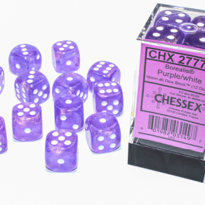 12d6 Dice Block (16mm): Borealis Luminary (Assorted Colours) - Image 5