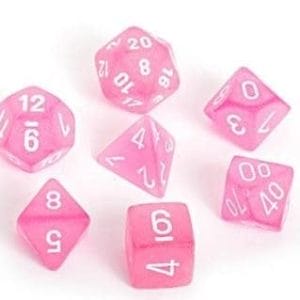 7-Piece RPG Dice Set: Frosted - - Image 5