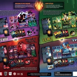 Marvel Dice Throne: 4 Hero Box - Scarlet Witch, Thor, Loki and Spiderman - Image 6