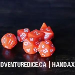 7-Piece RPG Dice Set: Weapons - - Image 6