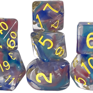 7-Piece RPG Dice Set: Roll 4 Initiative - - Image 6