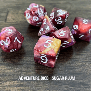 7-Piece RPG Dice Set: Fruit Themed - Image 6