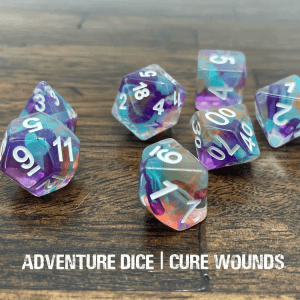 7-Piece RPG Dice Set: RPG Themed - Image 6