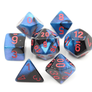 7-Piece Mini RPG Dice Set: Gemini - Image 6