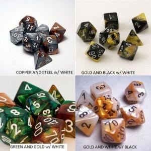 7-Piece RPG Dice Set: Gemini - - Image 6