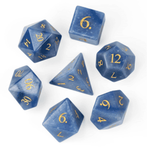 7-Piece RPG Dice Set: Gemstone - - Image 6