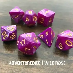 7-Piece RPG Dice Set: Plants - Image 6