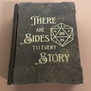 Wooden 7-piece Tome of Dice - Image 6