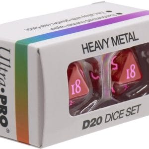UP Dice Heavy Metal Vivid D20 Set - - Image 6