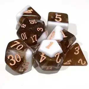 7-Piece RPG Dice Set: Ice Cream Dice - Image 6