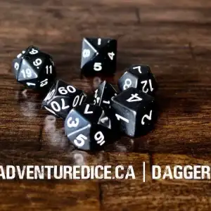 7-Piece RPG Dice Set: Weapons - - Image 7