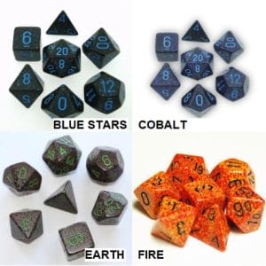7-Piece RPG Dice Set: Speckled - - Image 7