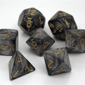 7-Piece RPG Dice Set: Lustrous - - Image 7